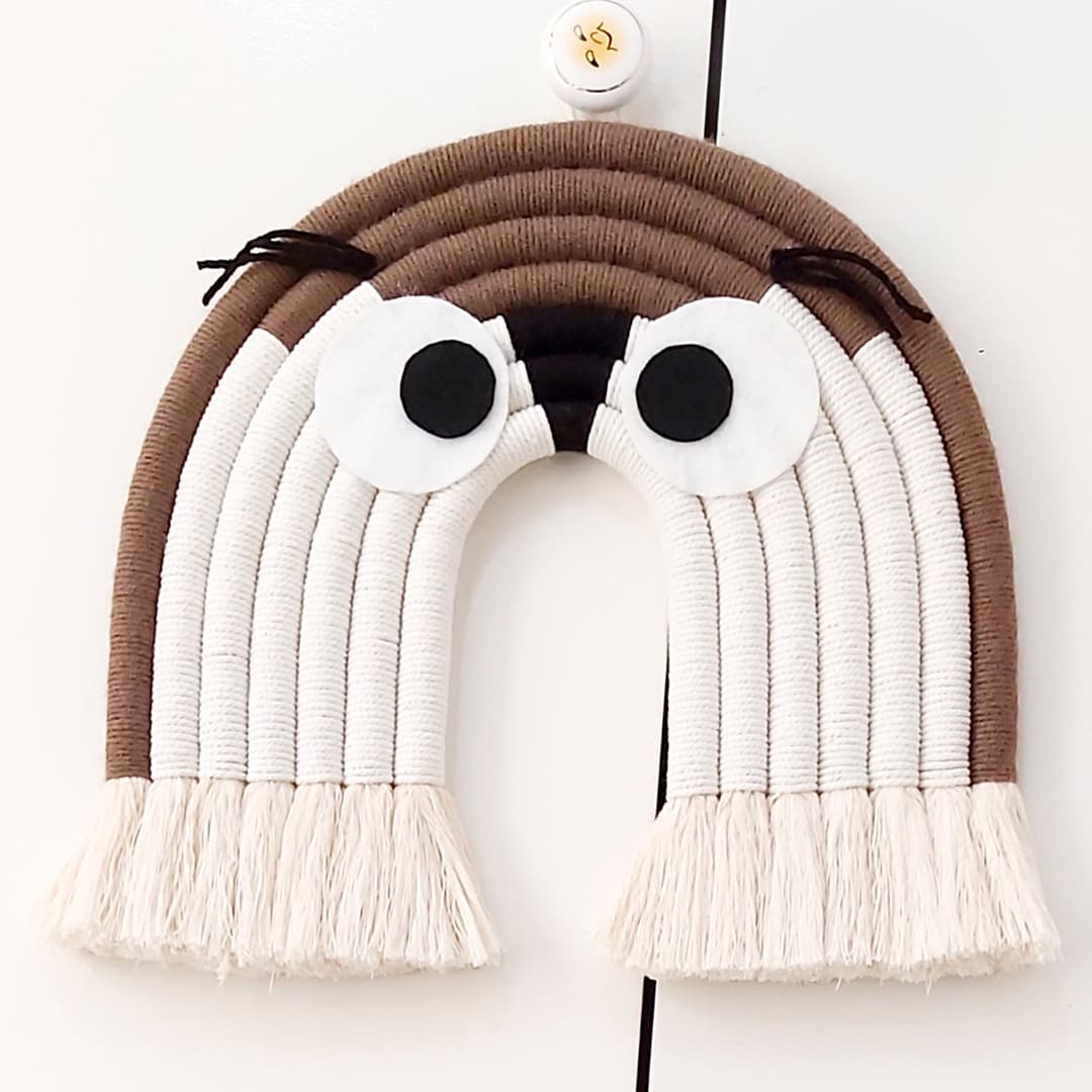 items Owl Macramé Wall Hanging - Sophistik