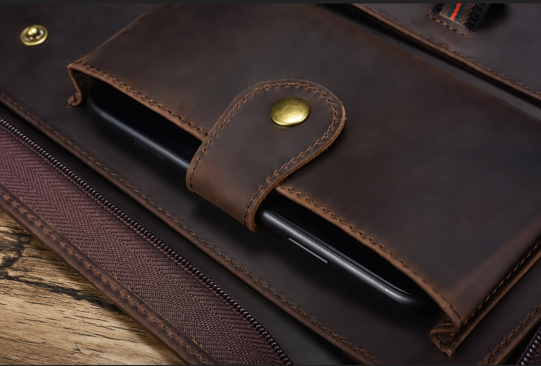 Leather portfolio Leather portfolio - Sophistik