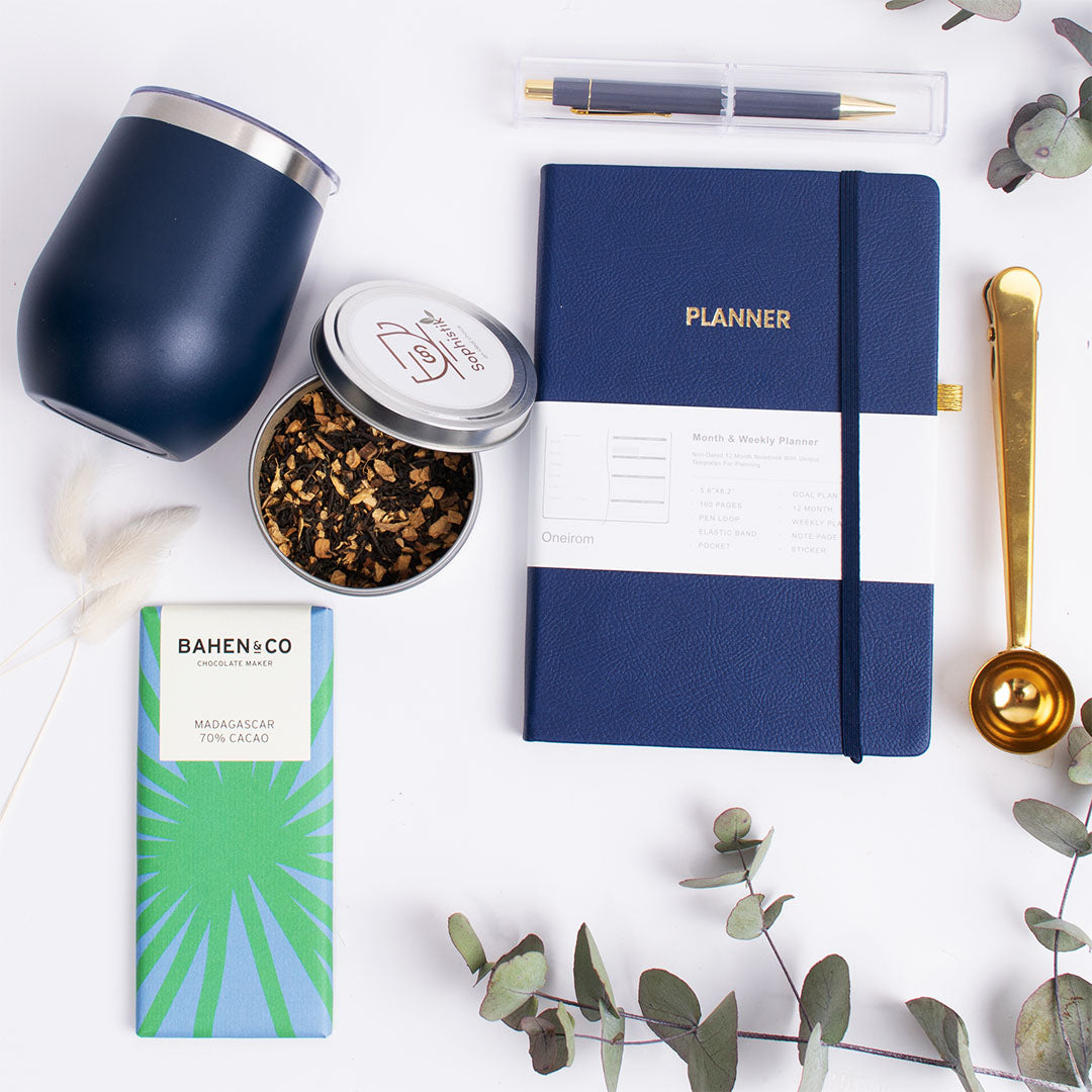 gift set Gold & Navy - Sophistik