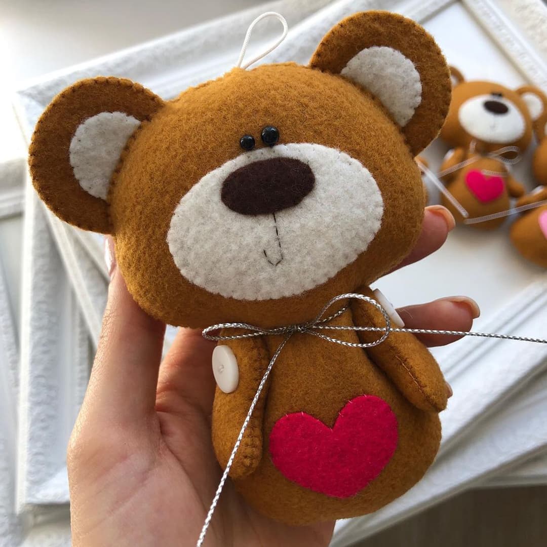 items Felt Bear - Sophistik