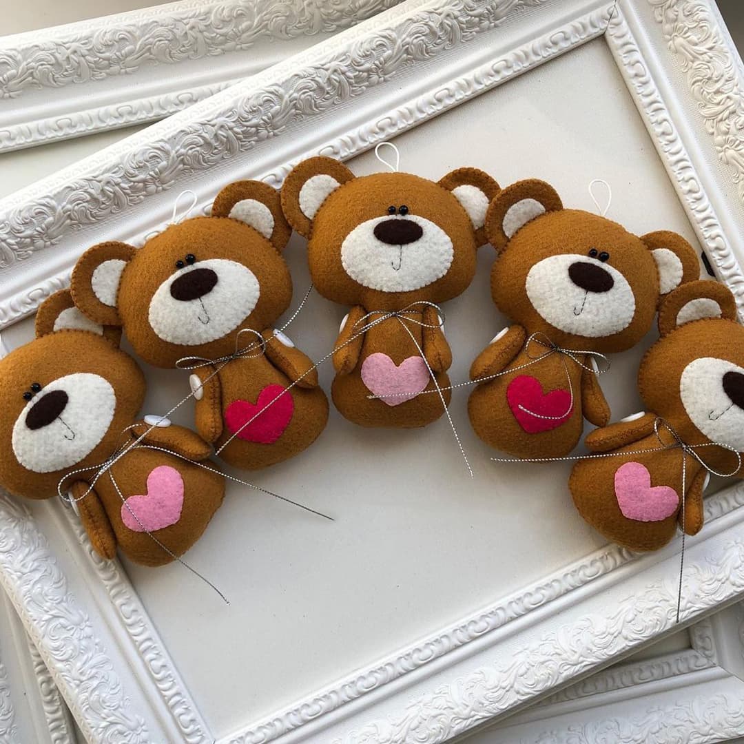 items Felt Bear - Sophistik