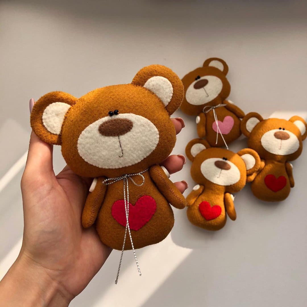 items Felt Bear - Sophistik