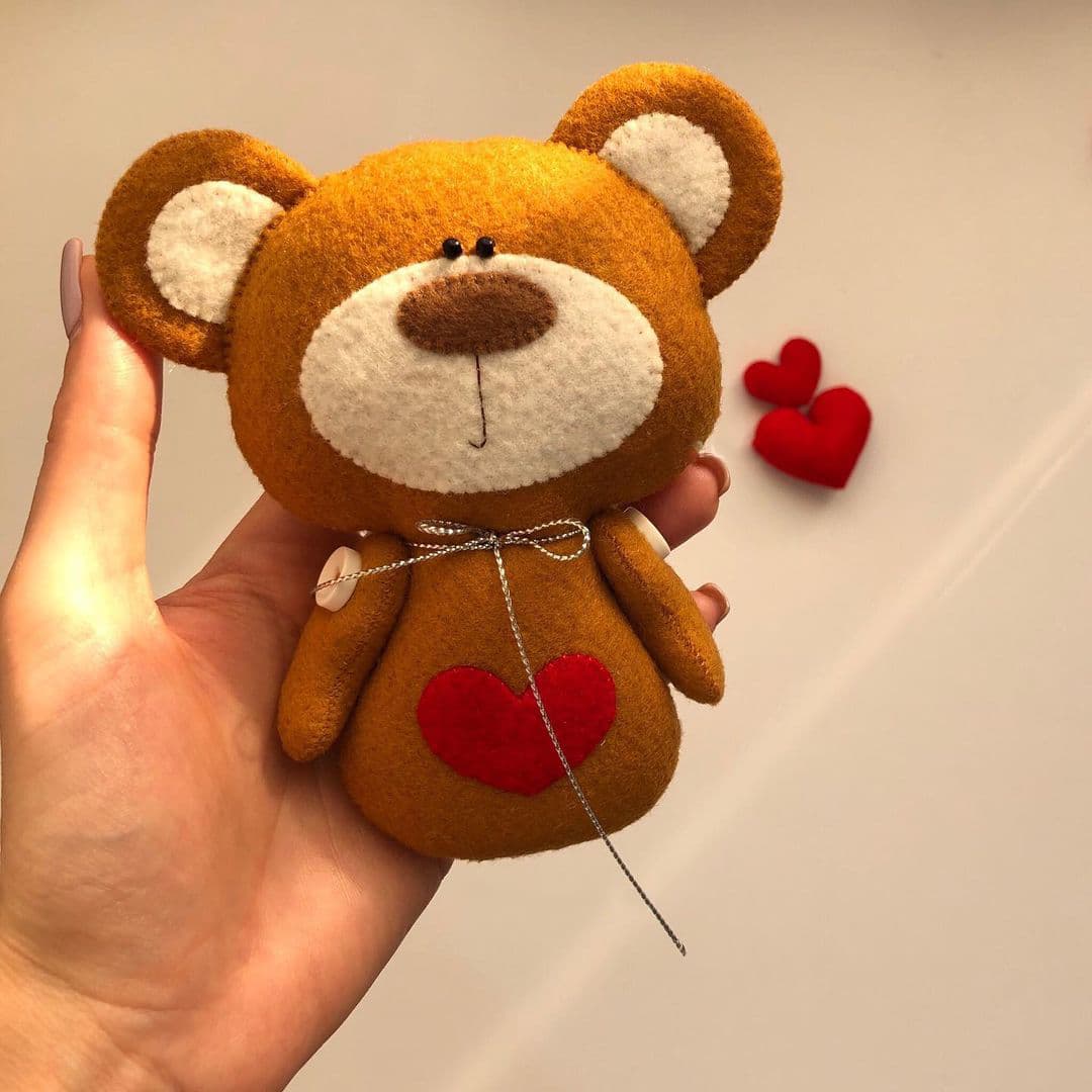 items Felt Bear - Sophistik