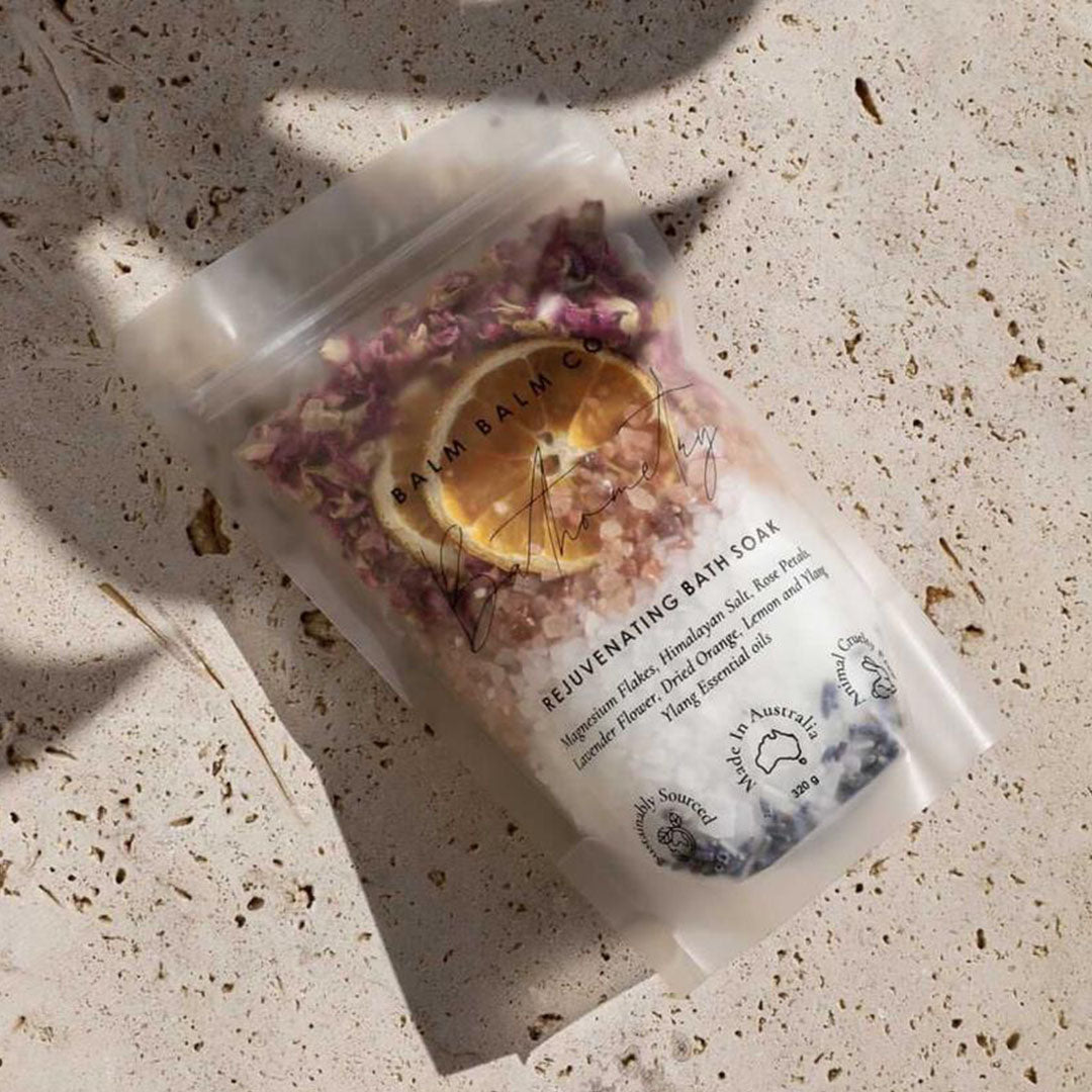 rejuvenating bath soak, rose petal and salt and orange, ideal relaxing gift, gift for mum, gift for friend, gift for step mum, gift for teachers, Sophistik